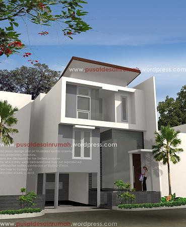 rumah minimalis split level   Pusat Desain Rumah
